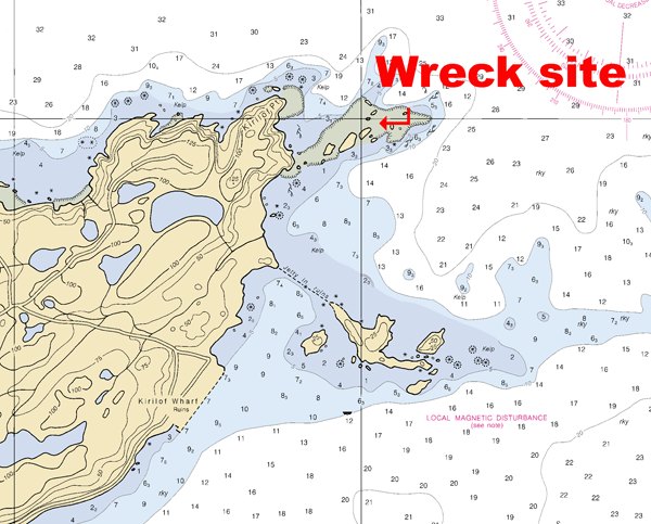 Worden wreckage site, Amchitka Island, Alaska