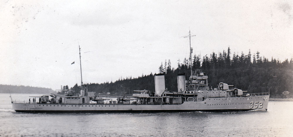 USS Worden (DD 352), Puget Sound 1930s